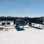 After -TPO Roofing Membrane Installation