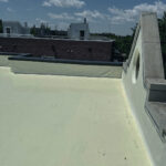 Flat Roof Coating Project using Castagra Ecodur+ - Chicago