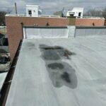 Flat Roof Coating Project using Castagra Ecodur+ - Chicago