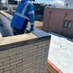 Flat Roof Coating Project using Castagra Ecodur+ - Chicago